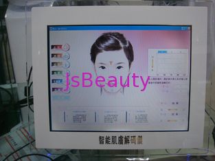 China Digital Touch Screen Skin Analysis Machine For Skin Detection supplier
