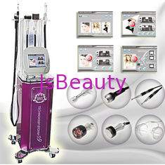 China Vacuum LED BIO Skin Care RF Cavitation Slimming Machine With Cooling Head supplier